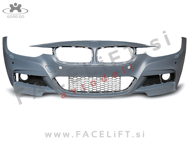 BMW 3 F30 F31 11-19 sprednji odbijač M-Technic izgled BMW 3 F30 F31 11-19 sprednji odbijač M-Technic izgled