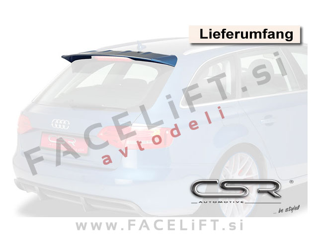 Audi A4 B8 8K Karavan 07-15 strešni spojler