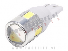 LED žarnica T10 W5W 6x SMD (5630)