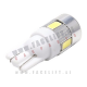 LED žarnica T10 W5W 6x SMD (5630)