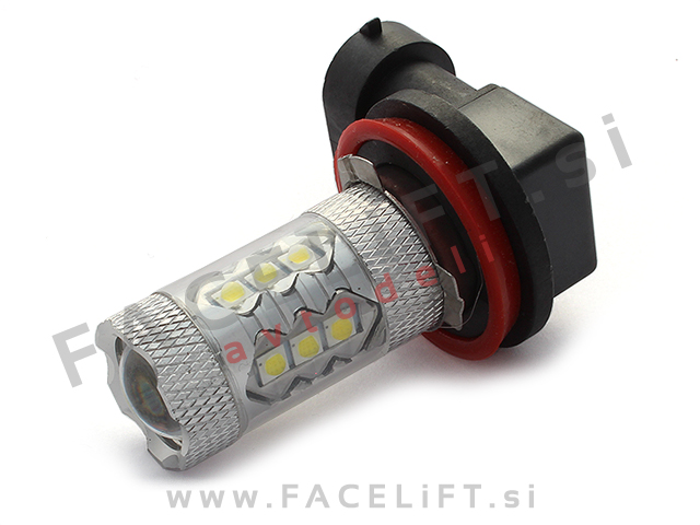 LED žarnica H11 (PGJ19-2) 80W CREE CANBUS 12V LED žarnica H11 (PGJ19-2) 80W CREE CANBUS 12V
