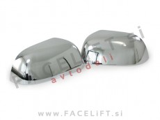 VW Polo 9N 01-05 pokrovi ogledal kromirani (sijaj)