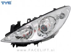 Peugeot 307 CC 05-08 žaromet levi