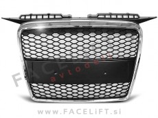 Audi A3 8P 8PA 05-08 maska RS izgled kromirana (sijaj) Audi A3 8P 8PA 05-08 maska RS izgled kromirana (sijaj)