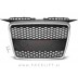 Audi A3 8P 8PA 05-08 maska RS izgled srebrna mat