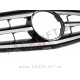 Maska črna kromirana Mercedes C C204 S204 W204 07-14