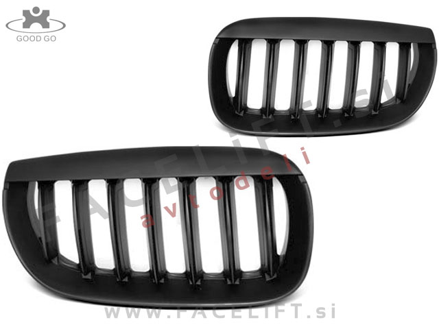 BMW X3 E83 03-06 ledvičke črne mat