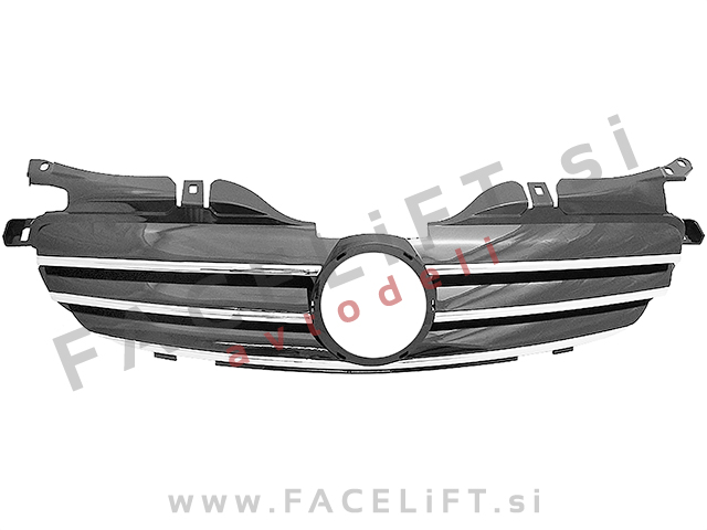 Maska CL izgled črna kromirana sijaj Mercedes SLK R170 96-04