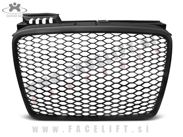 Audi A4 B7 8E 04-08 maska RS izgled črna (mat)