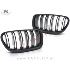 BMW 5 F10 F11 10-17 ledvičke M5 izgled črne (mat)