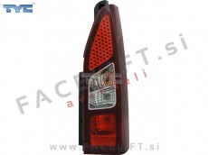 Citroen Berlingo 12-18 enokrilna vrata zadnja luč desna Citroen Berlingo 12-18 enokrilna vrata zadnja luč desna