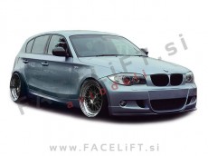BMW 1 E81 E82 E87 E88 04-13 ledvičke črne mat