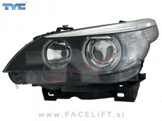 BMW 5 E60 E61 05-07 bi-xenon žaromet levi