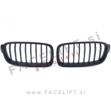 BMW 3 F30 F31 11-19 ledvičke črne (mat)