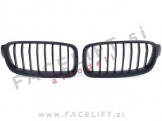 BMW 3 F30 F31 11-19 ledvičke črne (mat)