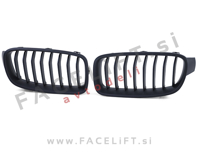 BMW 3 F30 F31 11-19 ledvičke črne (mat)