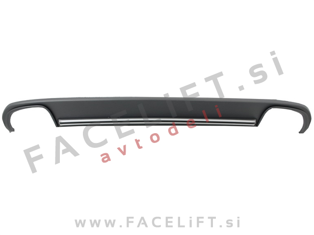 Audi A4 / B8 8K (07-11) / difuzor z nastavki za izpuh / S4 izgled