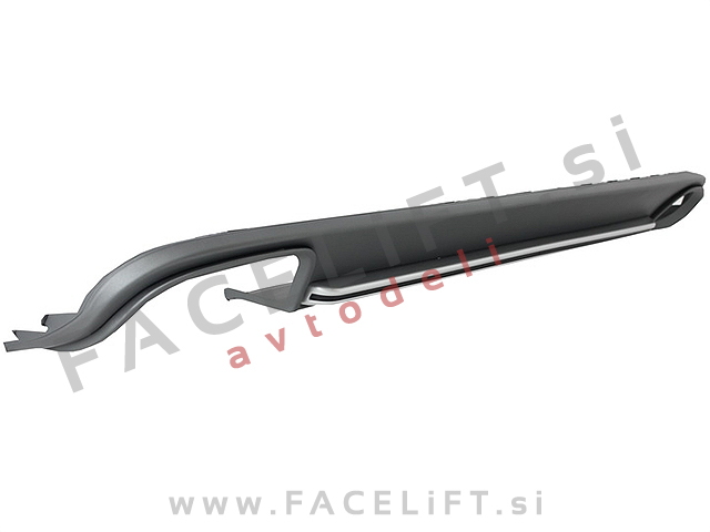 Audi A4 / B8 8K (07-11) / difuzor z nastavki za izpuh / S4 izgled
