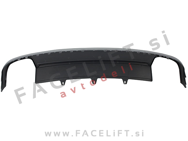 Audi A4 / B8 8K (07-11) / difuzor z nastavki za izpuh / S4 izgled