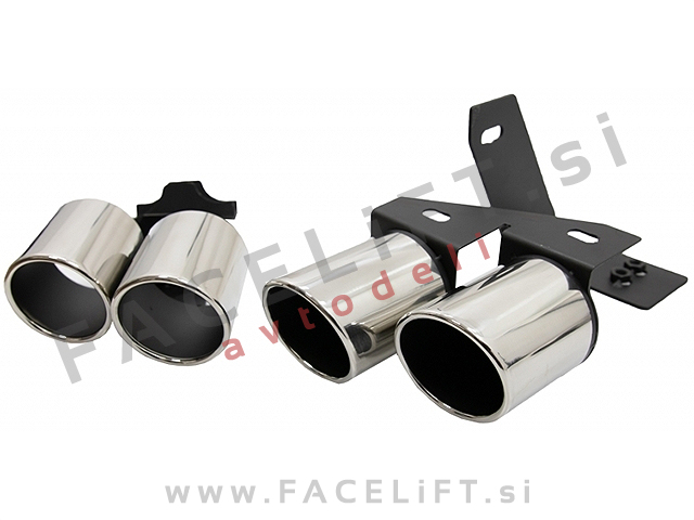 Audi A4 / B8 8K (07-11) / difuzor z nastavki za izpuh / S4 izgled