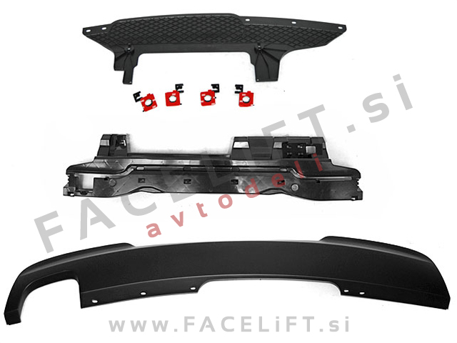 BMW 5 Karavan F11 10-17 zadnji odbijač M-Technic izgled PDC