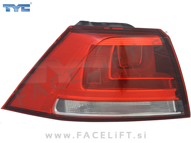 VW Golf 7 Hatchback 12-17 zadnja zunanja luč leva