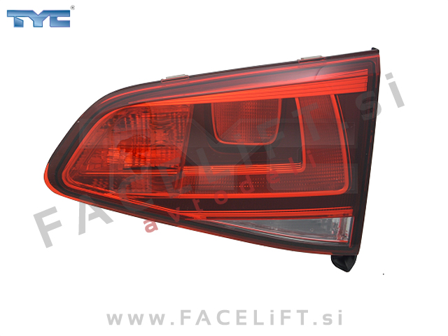 VW Golf 7 Hatchback 12-17 zadnja notranja luč zatemnjena desna