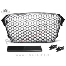 Audi A4 B8 11-15 maska RS izgled kromirana (sijaj)