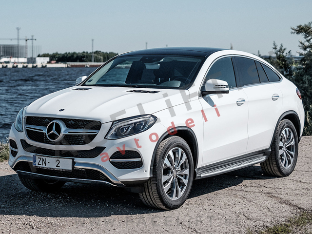 Mercedes GLE Coupe C292 15-19 bočne stopnice