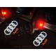 Audi LED logo osvetlitev vrat