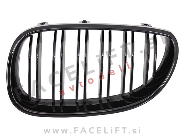 BMW 5 E60 E61 03-10 ledvičke črne sijaj