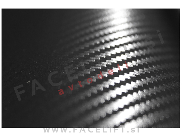 Samolepljiva folija karbon 3D črna 152cm x 200cm