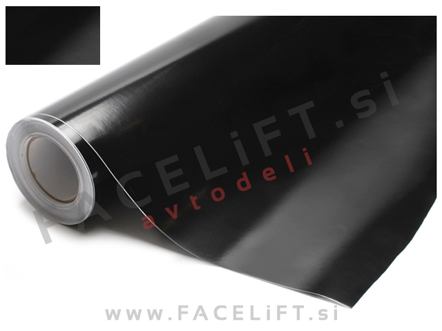 Samolepljiva folija črna (sijaj) 152cm x 50cm Samolepljiva folija črna (sijaj) 152cm x 50cm