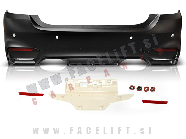 BMW 4 F32 F33 13- zadnji odbijač M4 izgled PDC Duplex