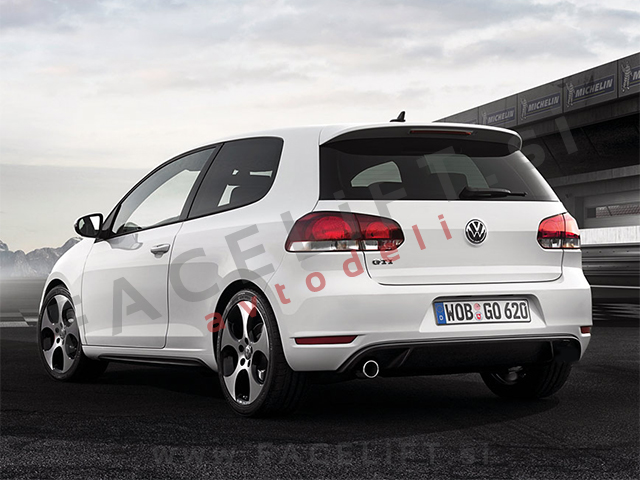 VW Golf 6 Hatchback 08-12 zadnji odbijač GTI izgled VW Golf 6 Hatchback 08-12 zadnji odbijač GTI izgled