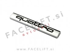 Audi Quattro emblem (3D nalepka)