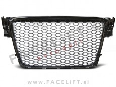 Audi A4 B8 8K 07-11 maska RS izgled črna (sijaj)