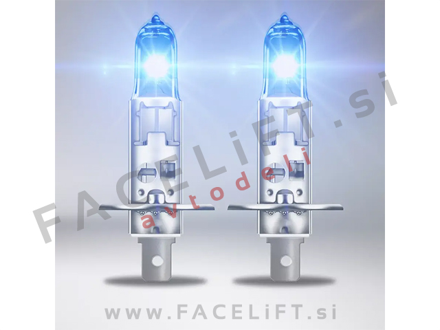 Halogenske žarnice Osram Cool Blue Boost 5500K H1 80W 12V