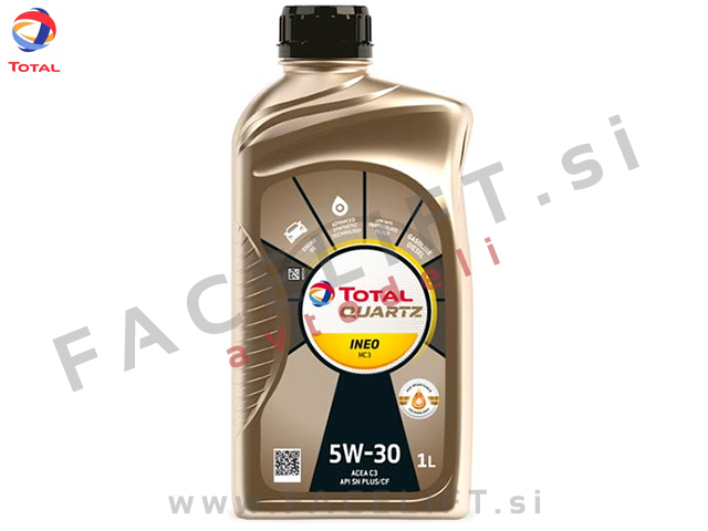 Motorno olje Total Quartz INEO MC3 5W30 1L Motorno olje Total Quartz INEO MC3 5W30 1L