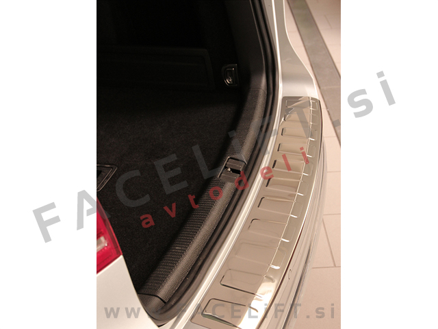 VW Passat Karavan B7 10-14 zaščita zadnjega odbijača kromirana (sijaj)