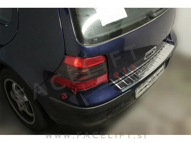 Zaščita zadnjega odbijača kromirana VW Golf 4 Hatchback 97-03