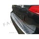 VW Golf 7 Karavan 12-17 zaščita zadnjega odbijača srebrna mat
