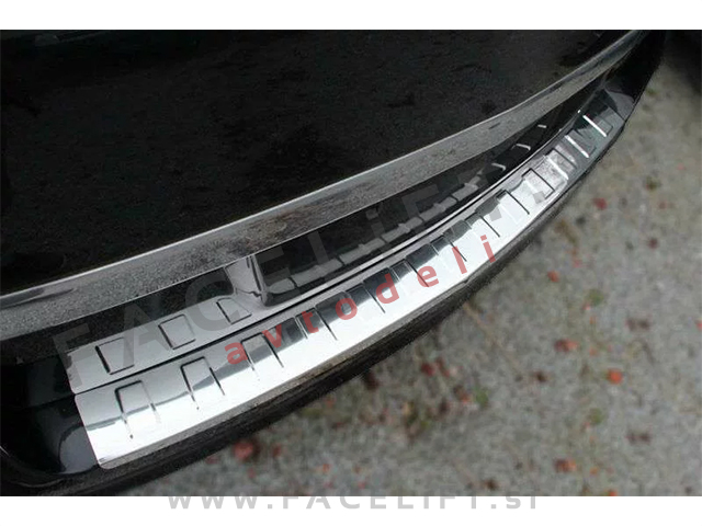 Opel Astra H Karavan 04-10 zaščita zadnjega odbijača kromirana sijaj