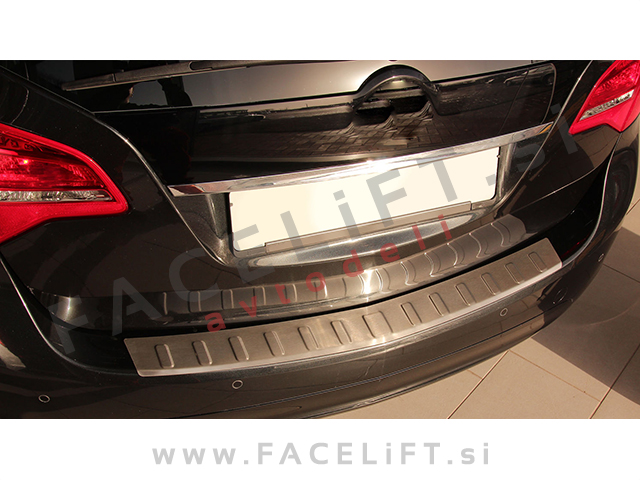 Opel Meriva B 10-17 zaščita zadnjega odbijača srebrna (mat) Opel Meriva B 10-17 zaščita zadnjega odbijača srebrna (mat)