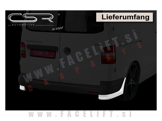 VW T5 / (03-15) / podaljšek zadnjega odbijača VW T5 / (03-15) / podaljšek zadnjega odbijača