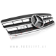 Mercedes C S 203 W203 00-07 maska črna kromirana CL izgled