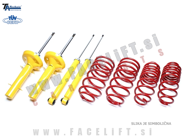 VW Golf 4 97-03 športno vzmetenje TA Technix 40/40mm VW Golf 4 97-03 športno vzmetenje TA Technix 40/40mm