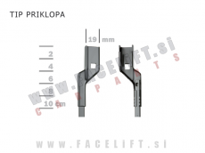 VW Amarok / (10- ) / brisalne metlice Bosch Aerotwin A821S VW Amarok / (10- ) / brisalne metlice Bosch Aerotwin A821S