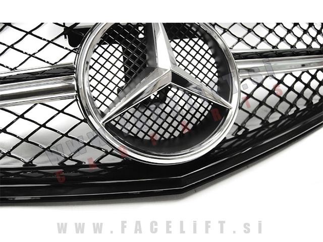 Mercedes C W204 07-14 maska AMG C63 izgled