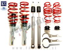 VW Golf 7 / 5G (12- ) / nastavljivo vzmetenje JOM